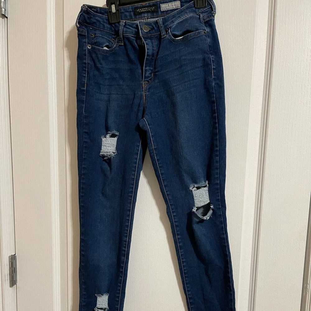 Aeropostale high waisted jeggings size 6